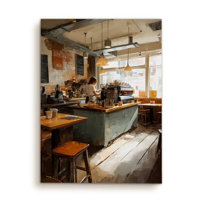 Italian Restaurant Wall Art – Warm Rustic Kitchen & Café Canvas