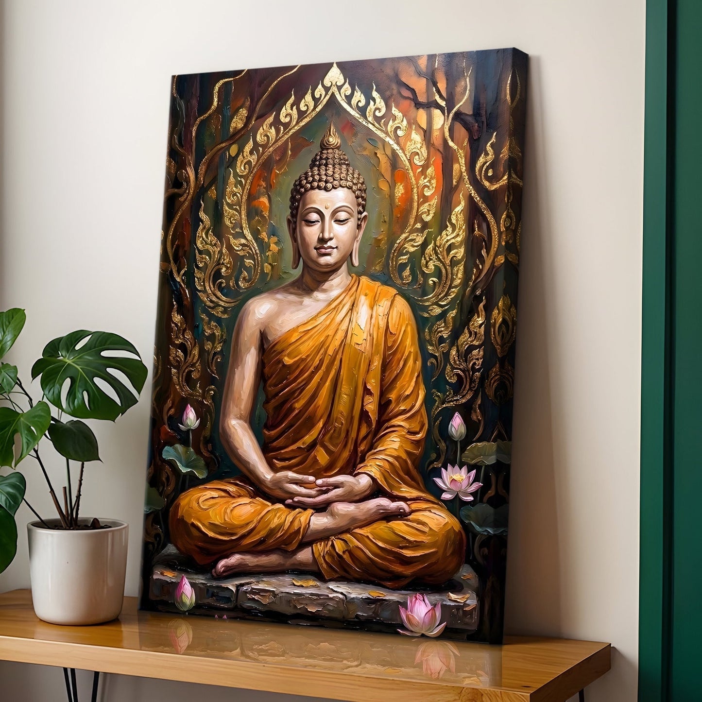 Tranquil Buddha Meditation Wall Art for Serene Home Décor