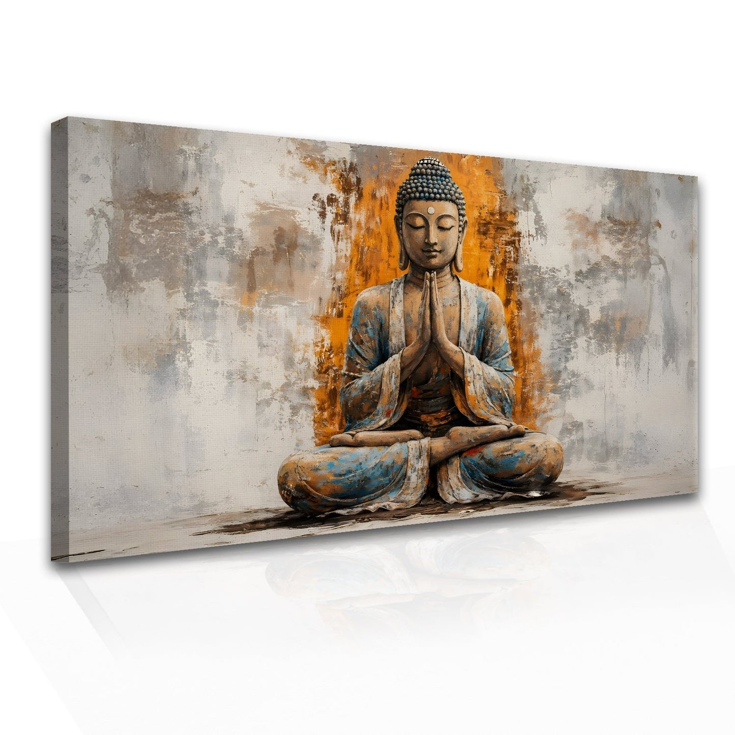 Spiritual Lord Buddha Canvas Painting for Serene Home Décor
