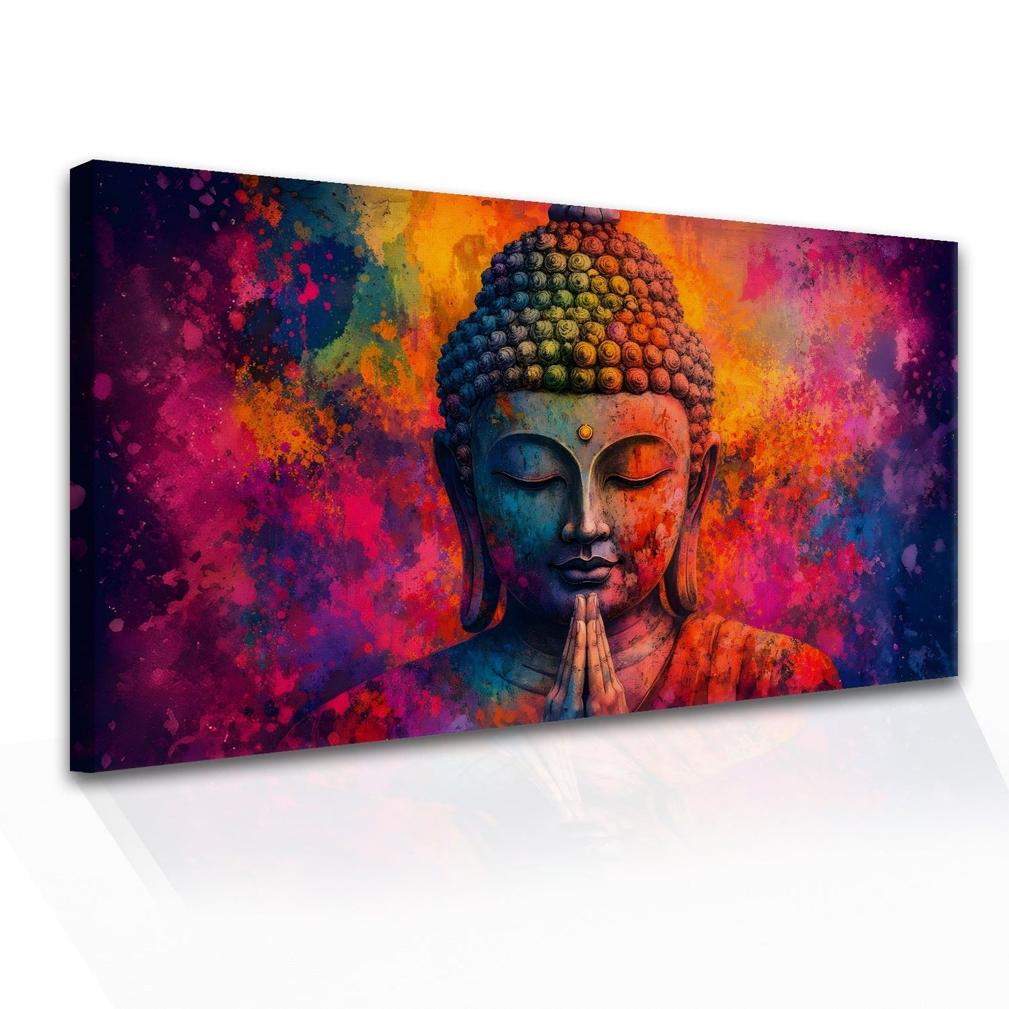 Tranquil Lord Buddha Canvas Painting for Peaceful Home Décor