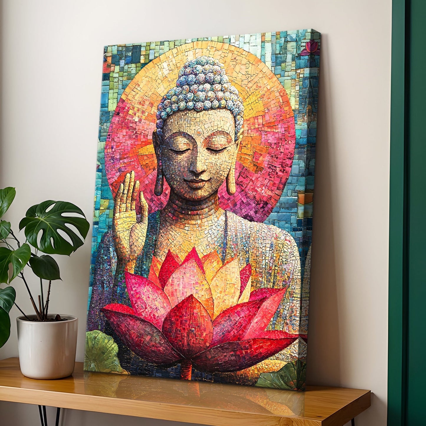 Graceful Buddha Meditation Wall Art for Peaceful Home Décor