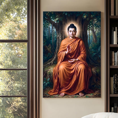 Elegant Buddha Meditation Wall Art for Peaceful Home Décor