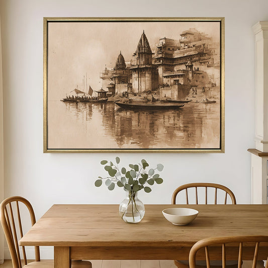  Banaras Ghats Painting 