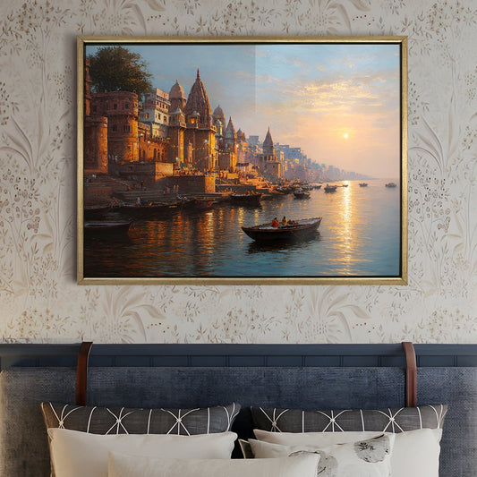 Banaras Ghats Painting