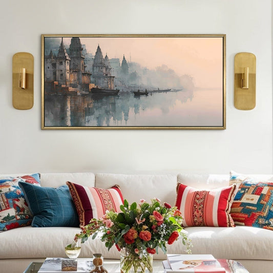 Banaras Ghats Painting