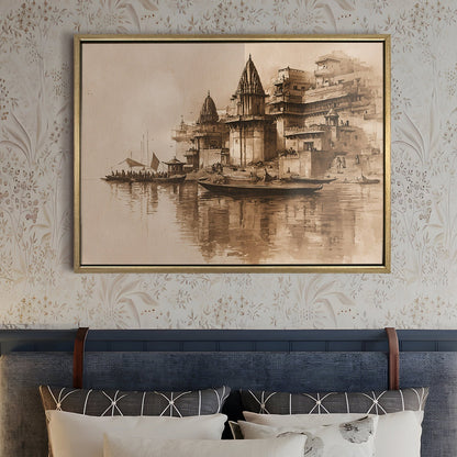  Banaras Ghats Painting 