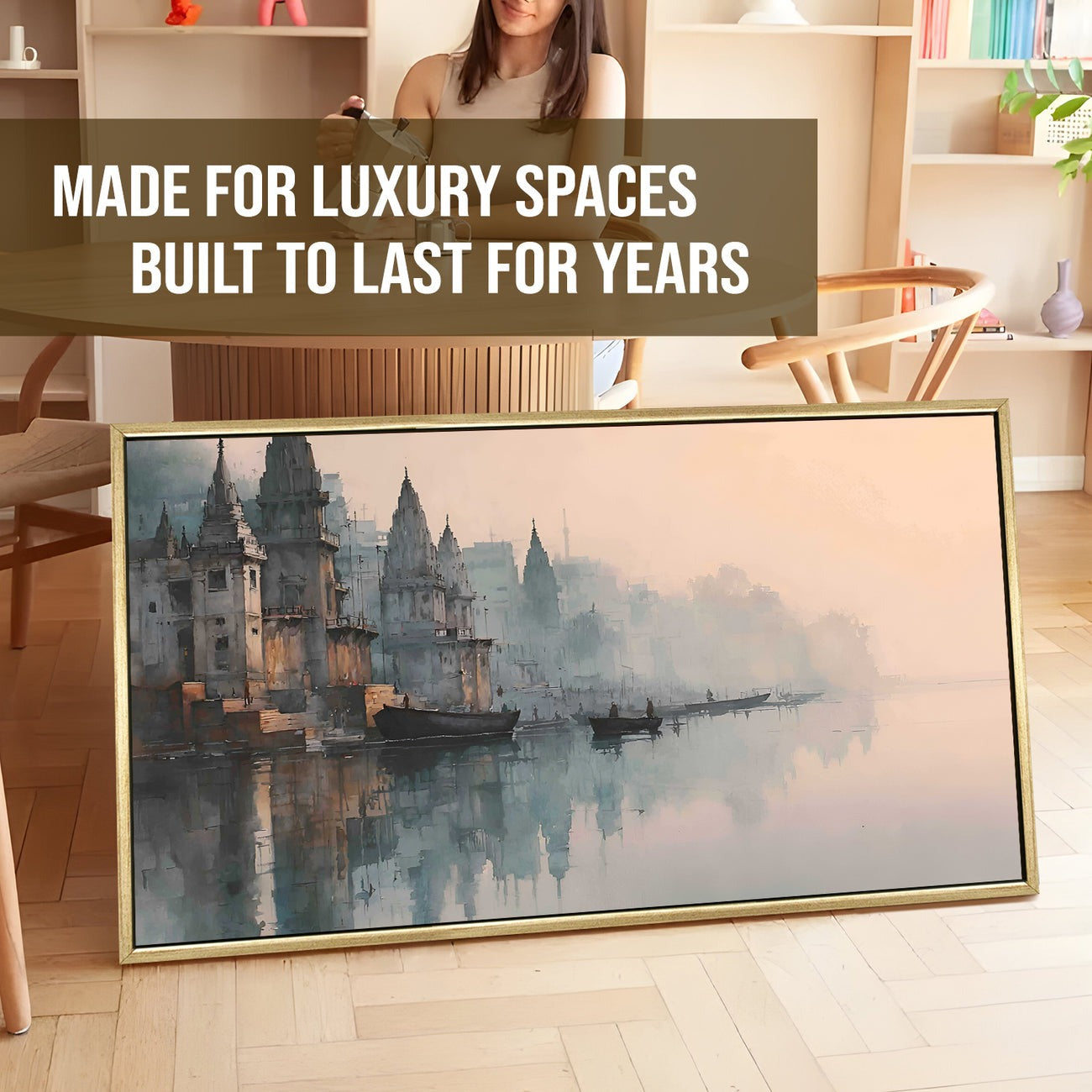 Banaras Ghats Painting