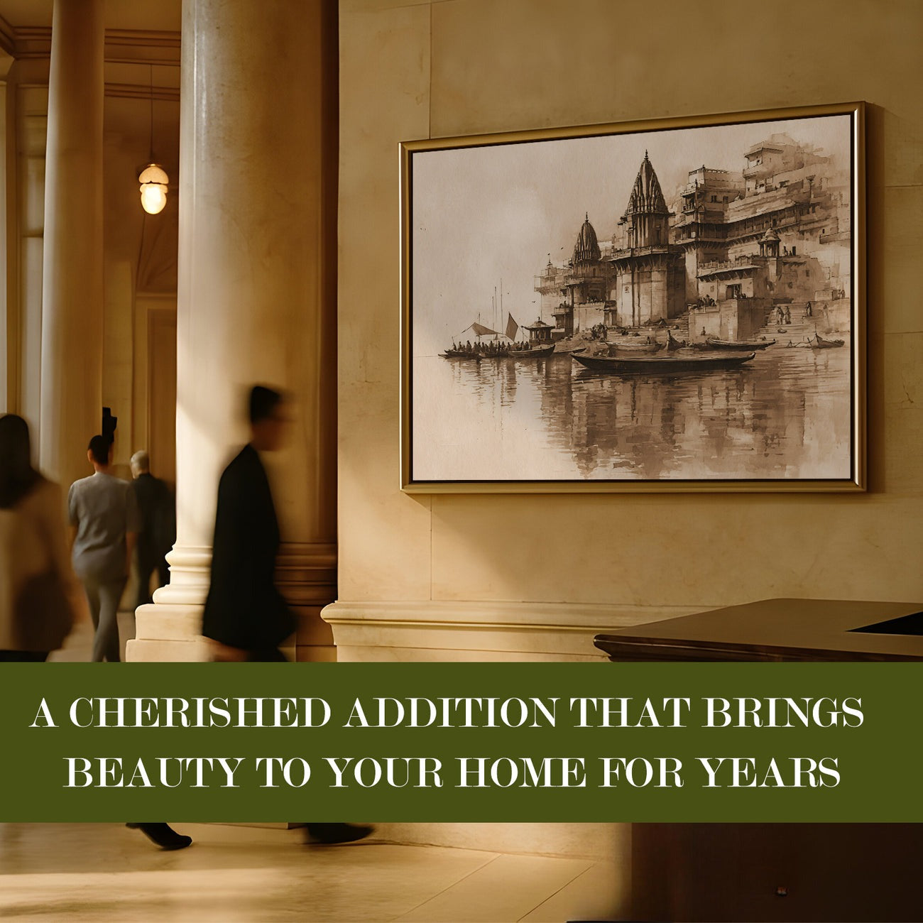  Banaras Ghats Painting 