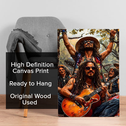 Boho Rock Wall Art