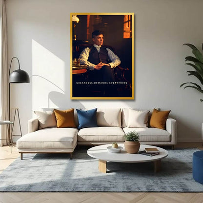 Peaky Blinders Wall Canvas Painting For Office Decor