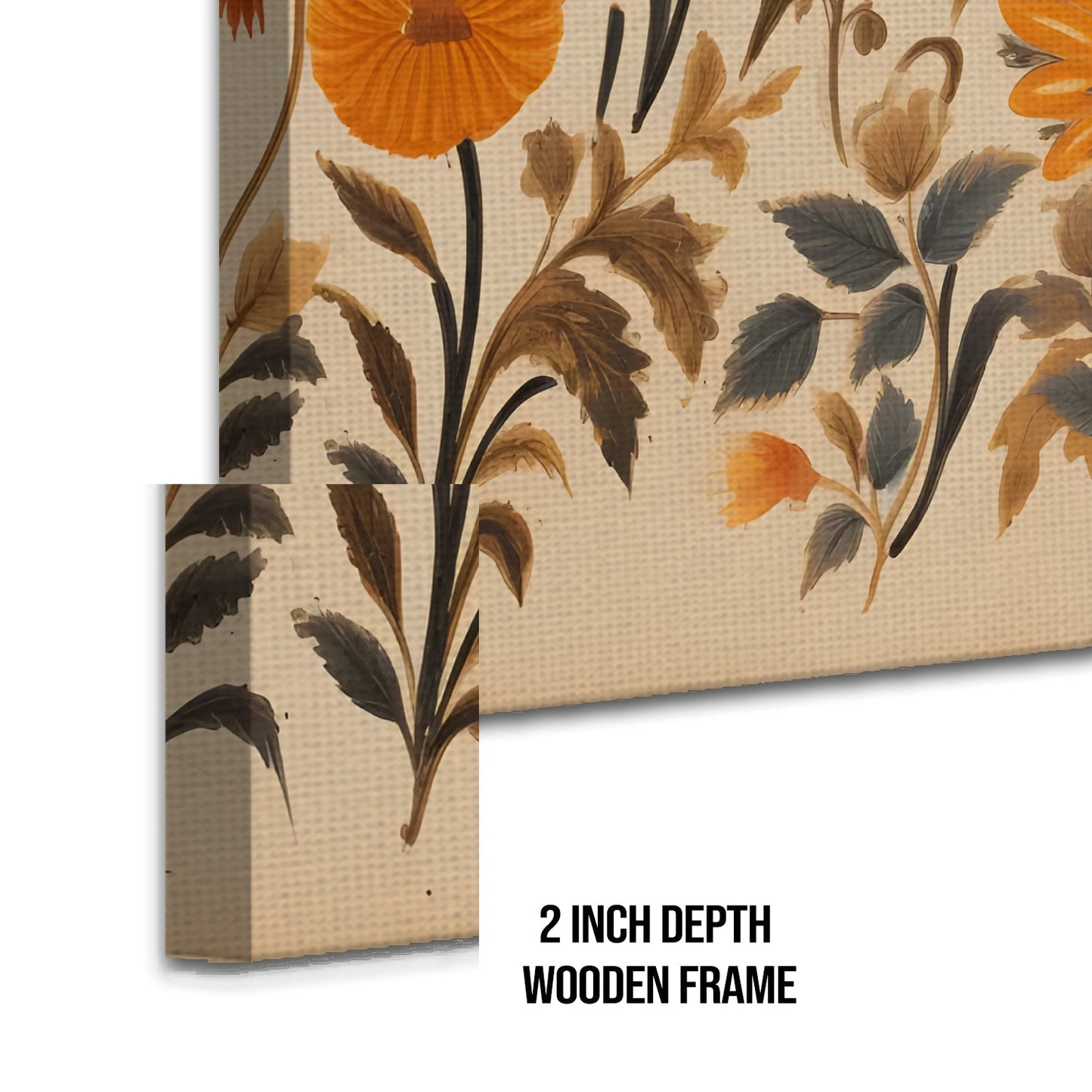 Enchanting Floral Wall Art Canvas Painting For Home Decoration