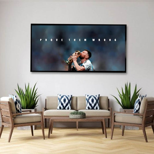 Lionel Messi Canvas Wall Art For Home decor