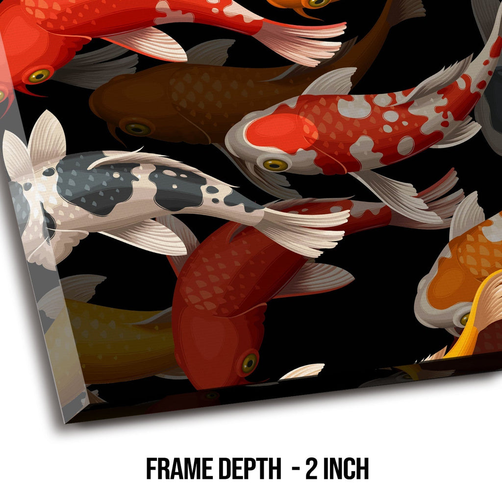 Fish Canvas Wall Art Painting 