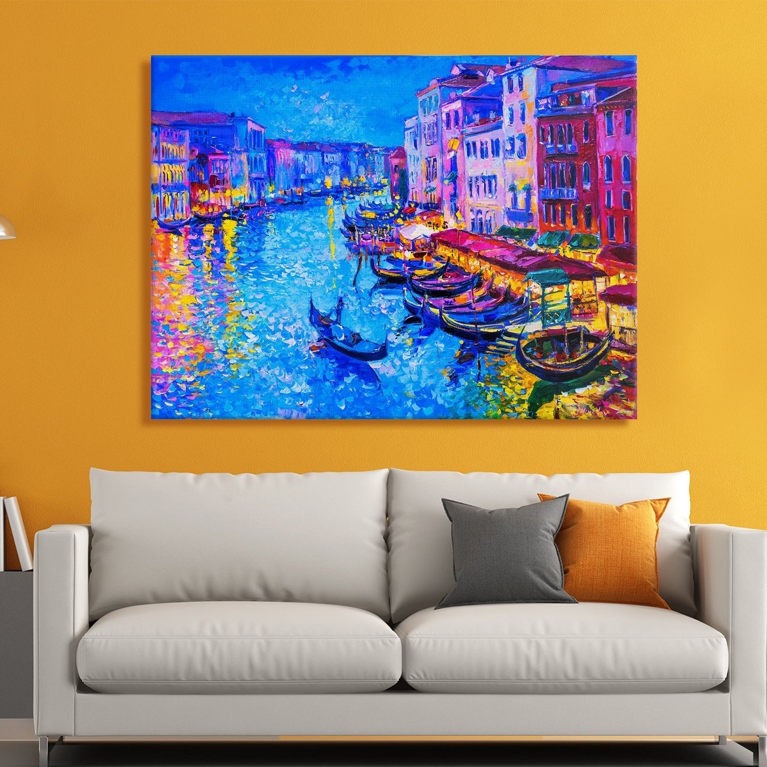 Venice Grand Canal Canvas Wall Art painting