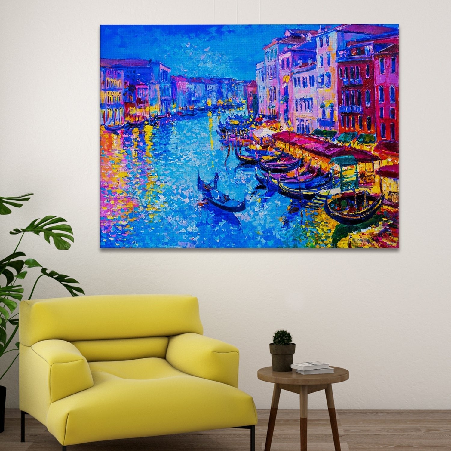 Venice Grand Canal Canvas Wall Art painting