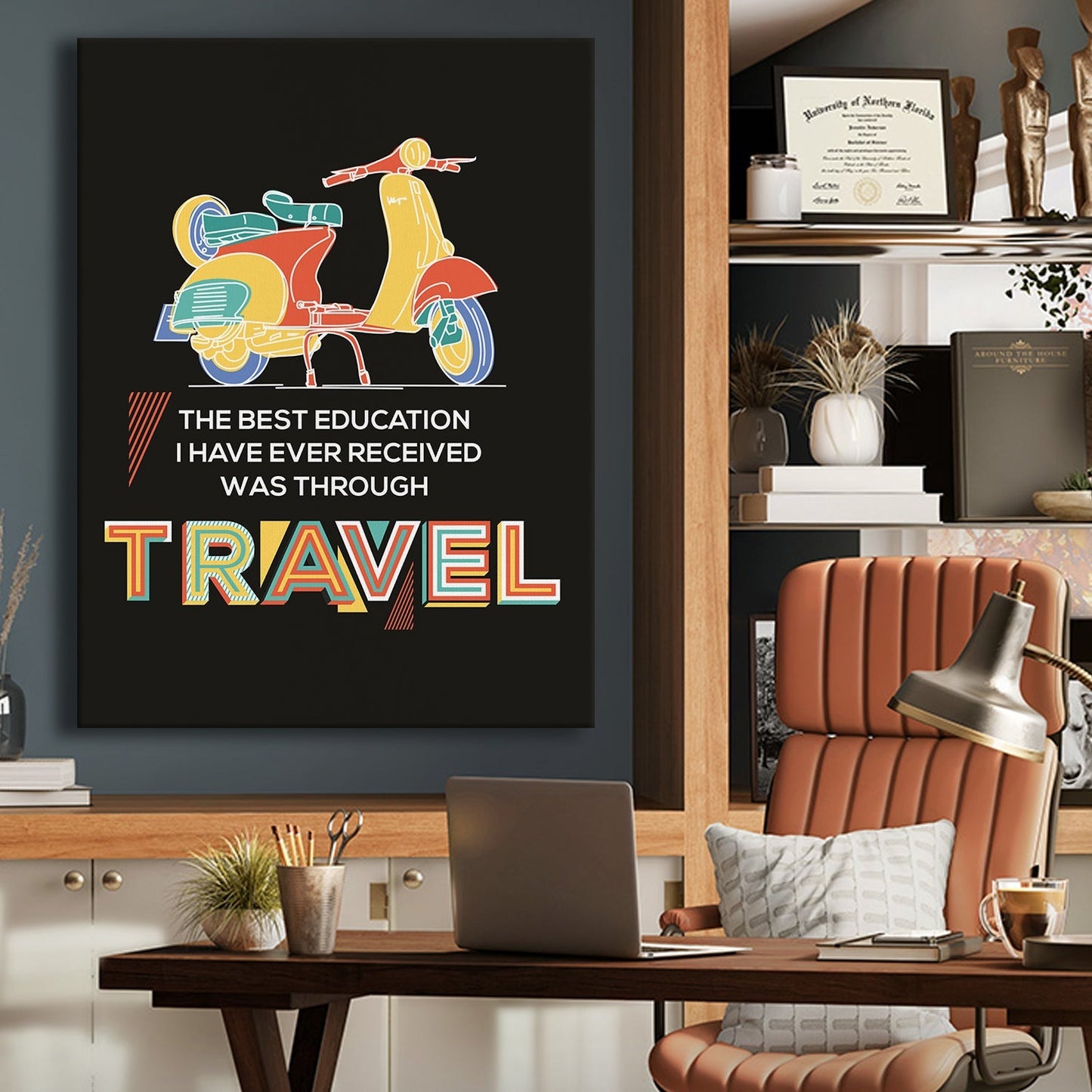Motivational Canvas Wall Art Painting