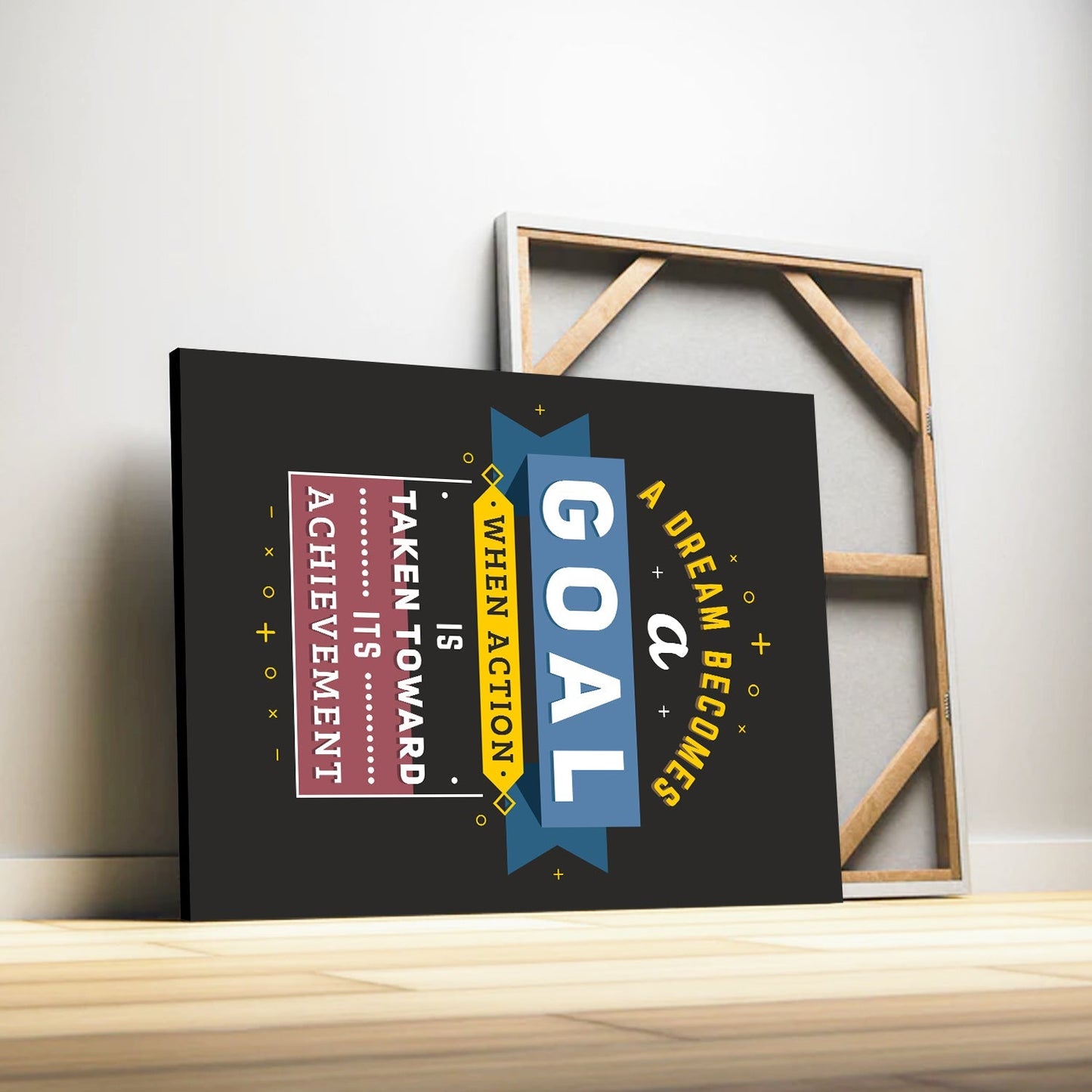 Motivational Canvas Wall Art Painting