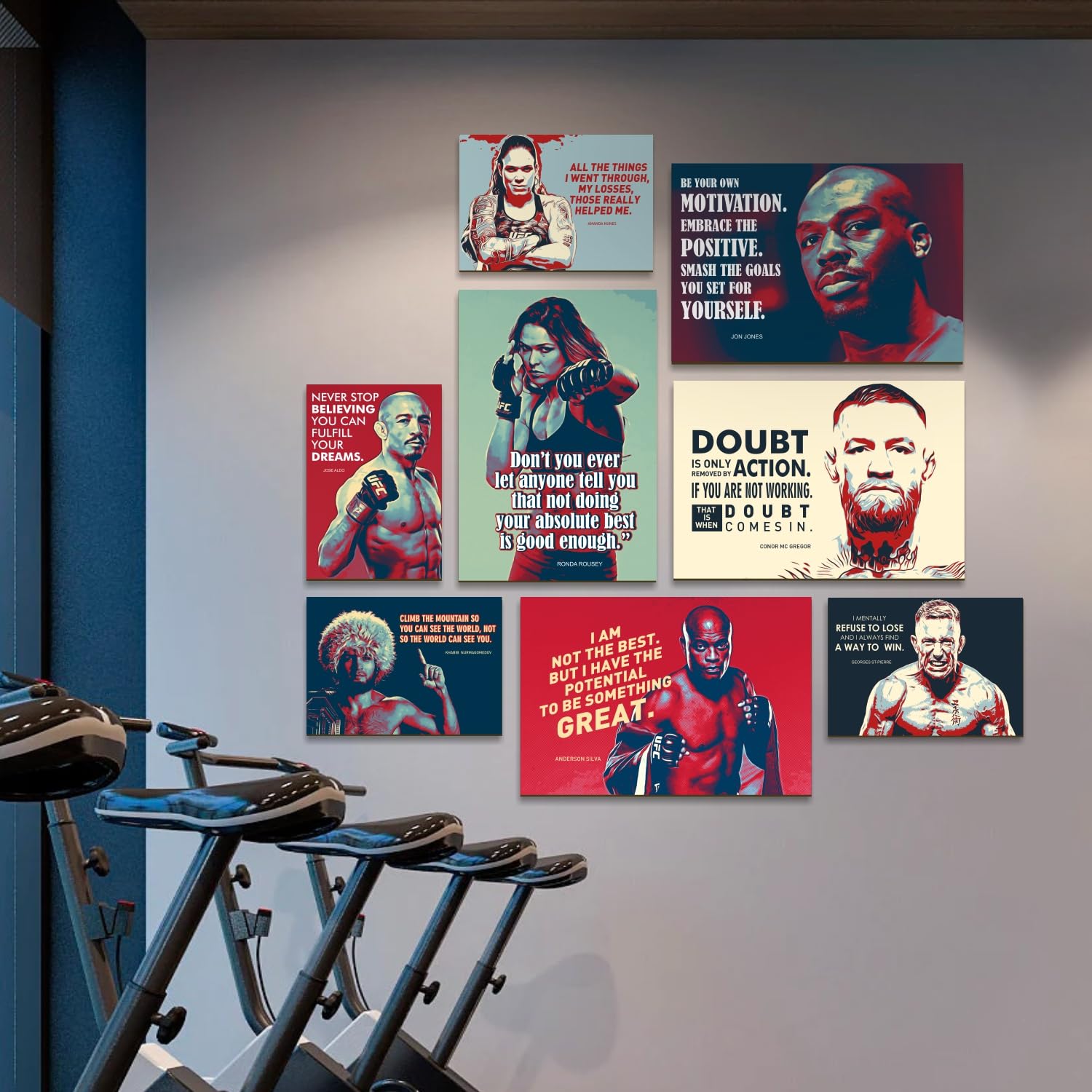 a collection of motivational Canvas Wall Art Painting