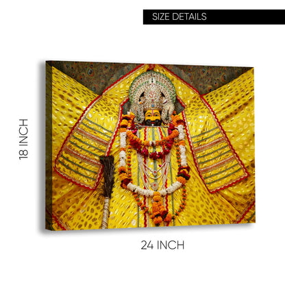 God Khatu Shyam ji Canvas Painting frame for home and office 
