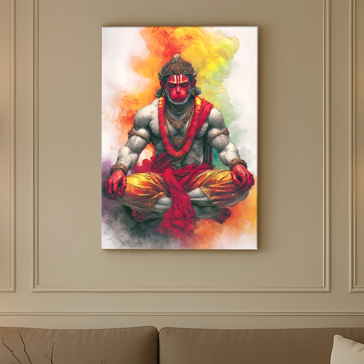 Powerful Lord Hanuman