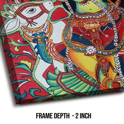 Sri Krishna Canvas Wall Art Painting 