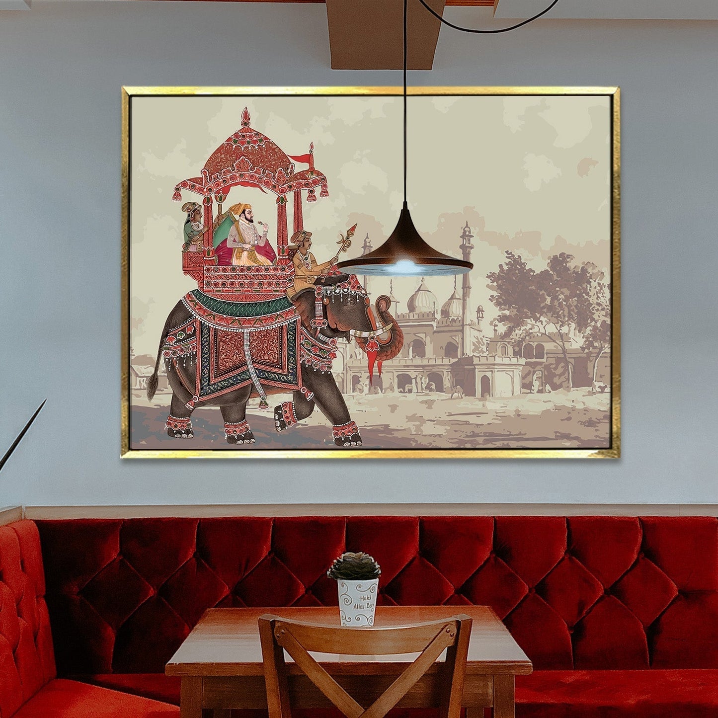 Mughal Empire Canvas Wall Art