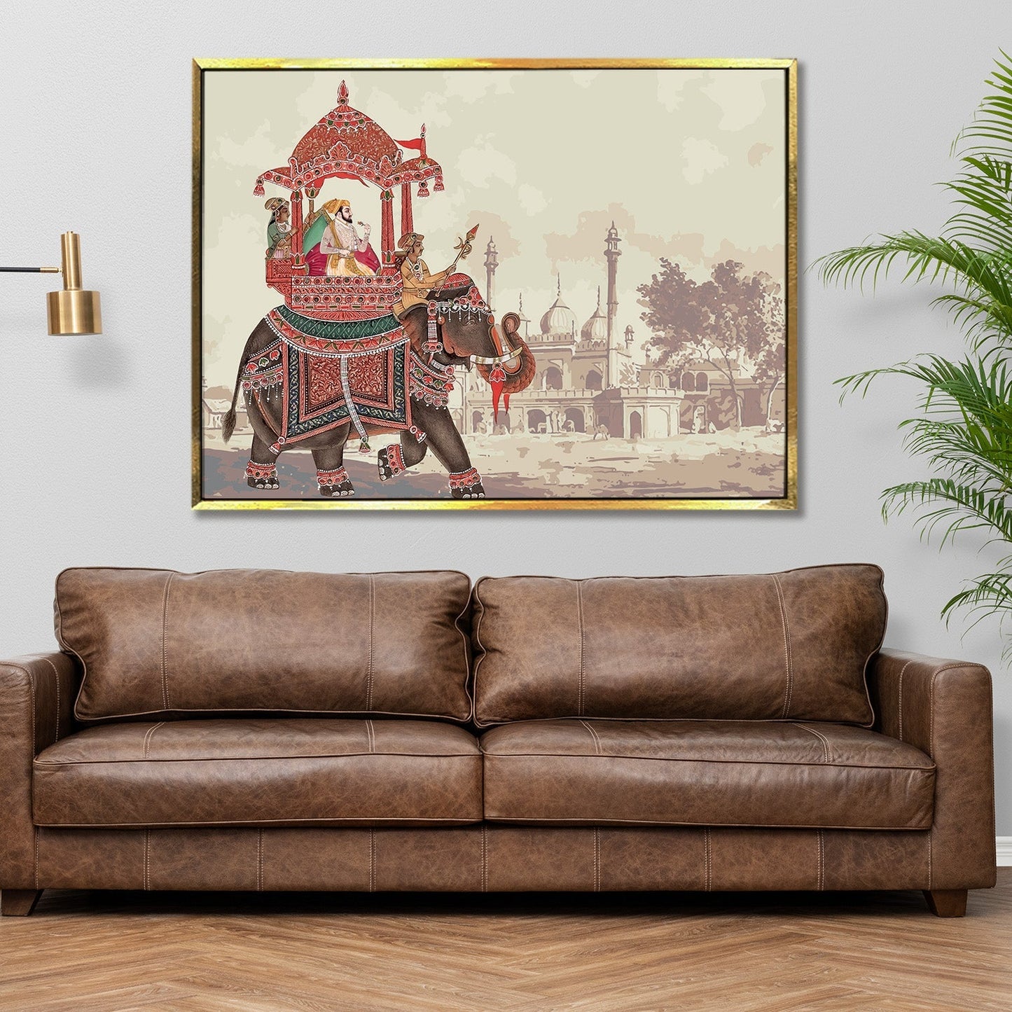 Mughal Empire Canvas Wall Art