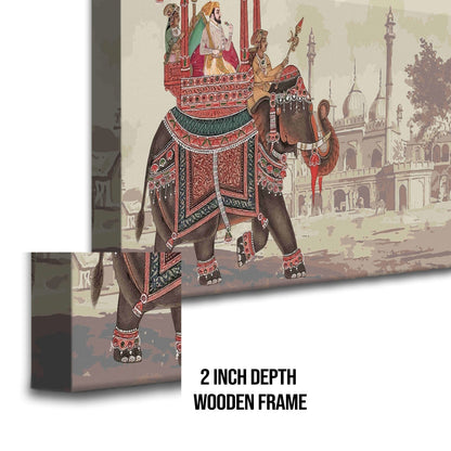 Mughal Empire Canvas Wall Art