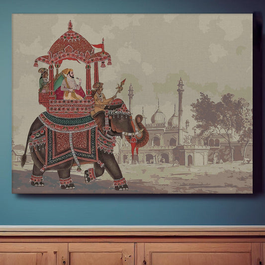 Mughal Empire Canvas Wall Art