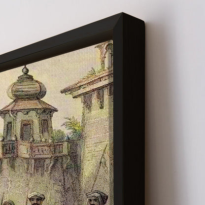 Indian Rebellion of 1857 Wall Art Canvas Painting