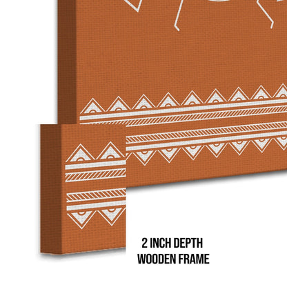  Warli painting Canvas Wall Art  Painting