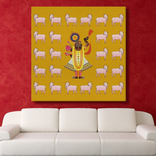 Pichwai Canvas Wall Art Painting