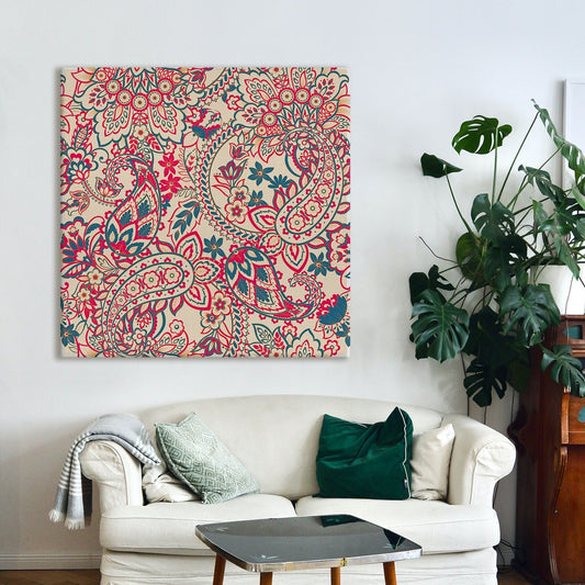 Kalamkari Canvas Wall Art Painting 