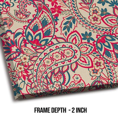 Kalamkari Canvas Wall Art Painting 