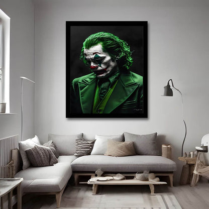 Joker Canvas Wall Painting
