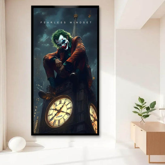 Joker Canvas Wall Art