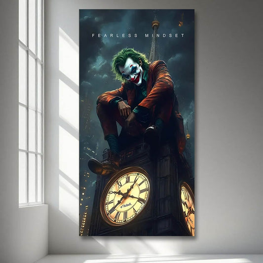 Joker Canvas Wall Art
