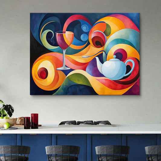 Dance In Nature Canvas Wall Art Painting