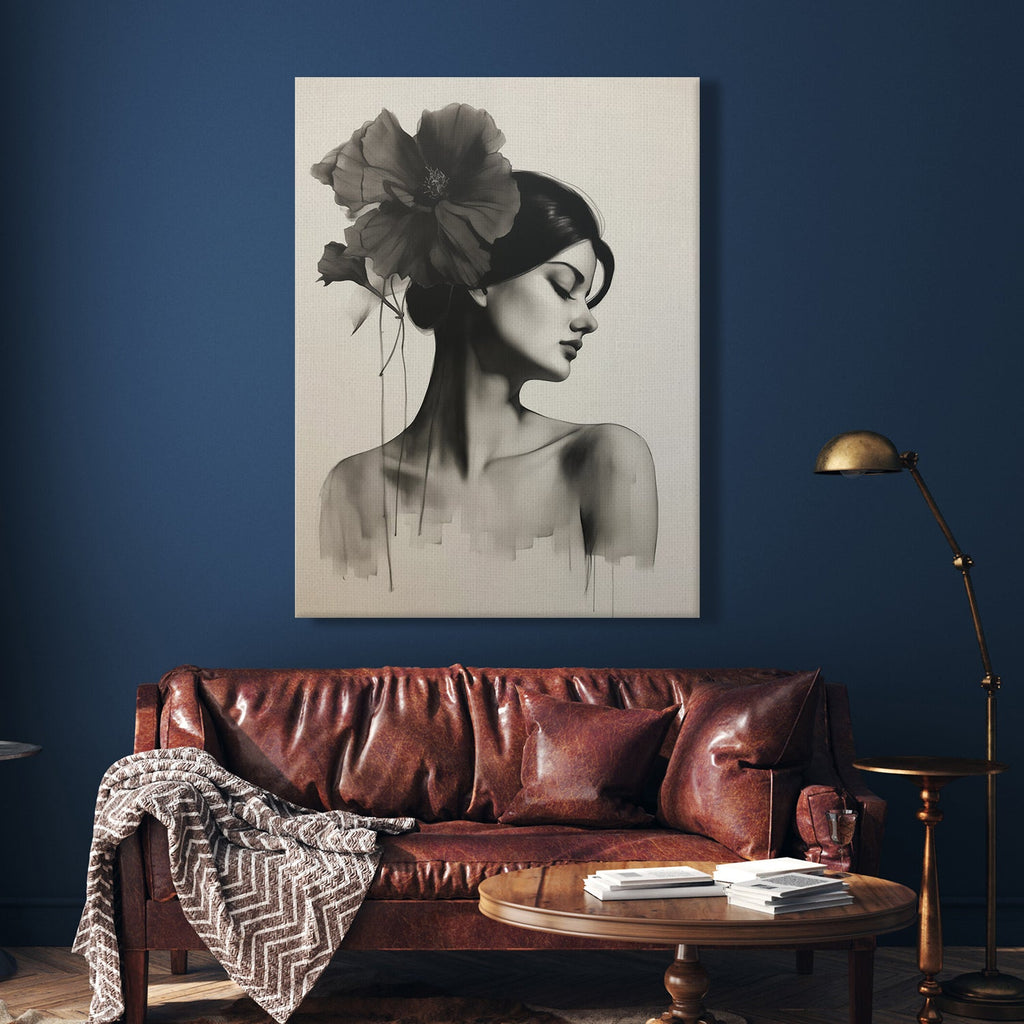 Boho Canvas Wall Art Painting 