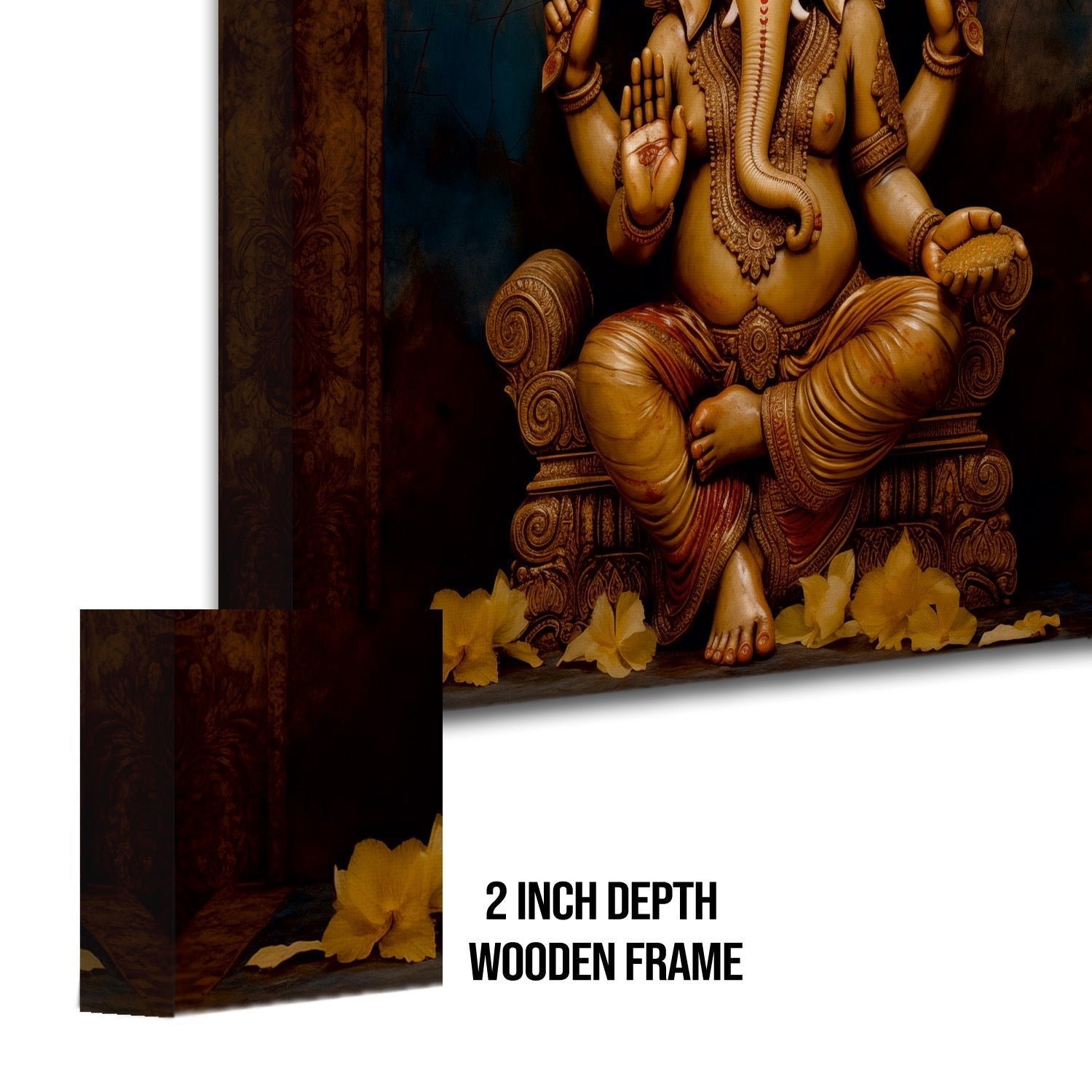 Ganapati canvas wall art painting