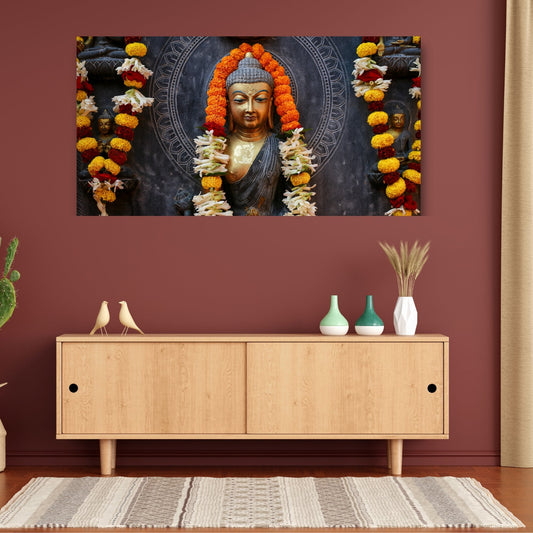 Buddha Canvas Wall Art Painting