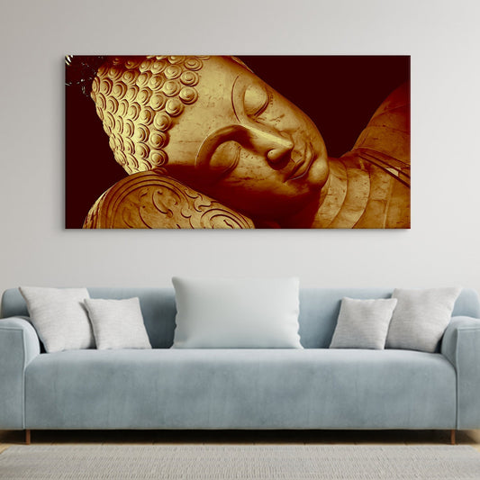 Buddha Canvas Wall Art Painting 