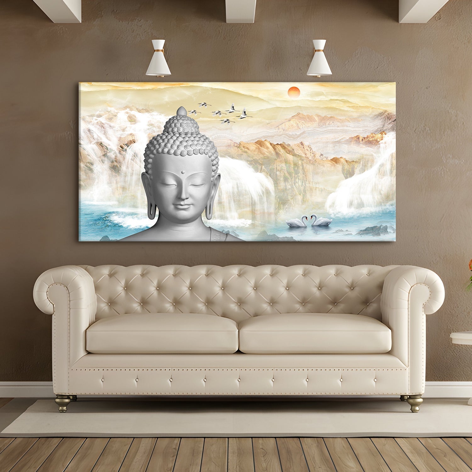Buddha Canvas Wall Art Painting