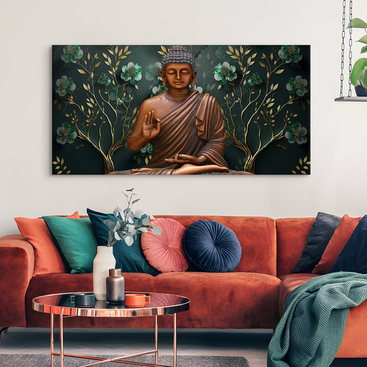 Buddha Canvas Wall Art Painting 