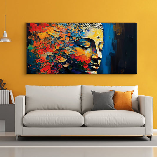 Lord Buddha Canvas Wall Art Painting