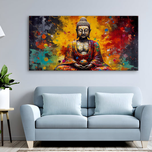 Buddha Canvas Wall Art Painting