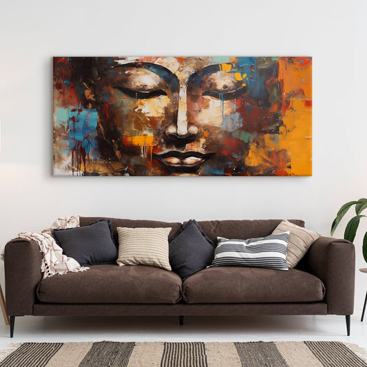 Lord Buddha Canvas Wall Art Painting