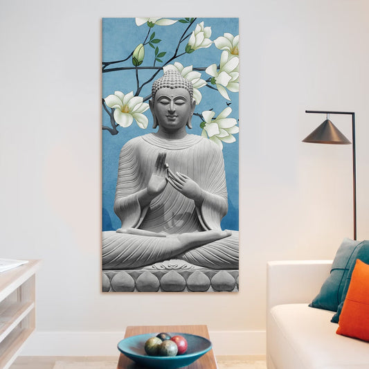 Lord Buddha Canvas Wall Art Painting