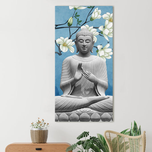 Lord Buddha Canvas Wall Art Painting