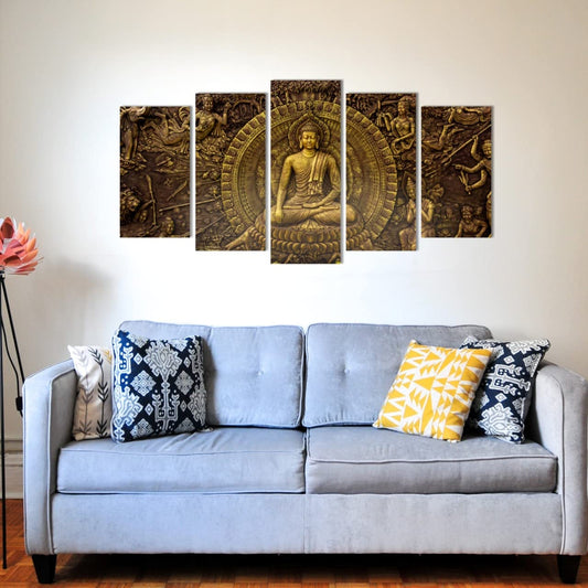 Buddha Canvas Wall Art Painting